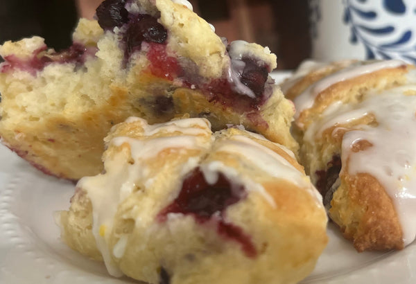 Blueberry Lemon Scone