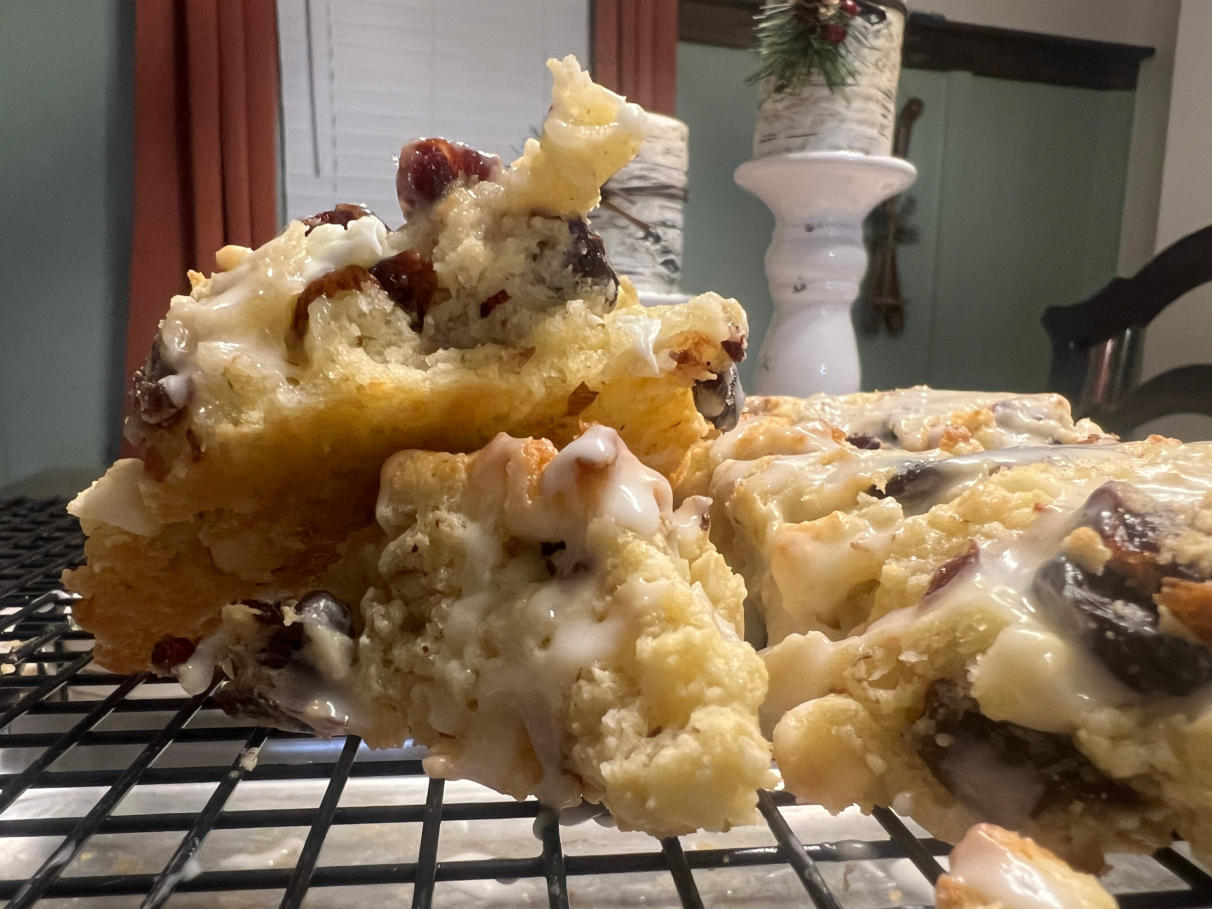 TLC: Series Cherry Almond Chip Scones