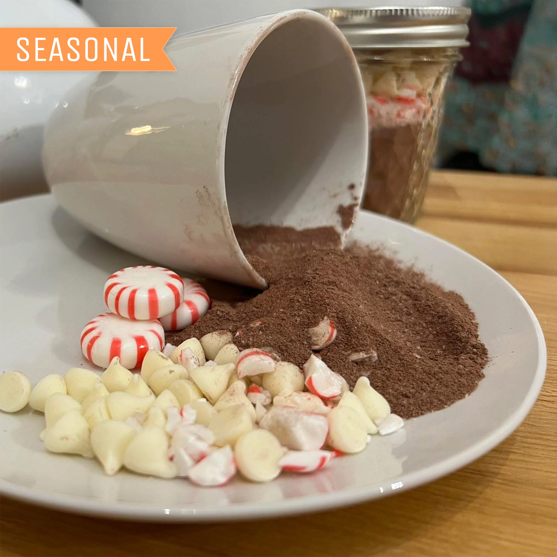 Peppermint Bark Cappuccino Mix